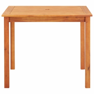 Set mobilier de exterior cu perne 3 piese, lemn masiv de acacia - Img 6