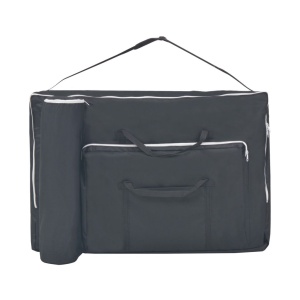 Set taburet și masă de masaj pliabilă in 3 zone, grosime 10 cm, negru - Img 9