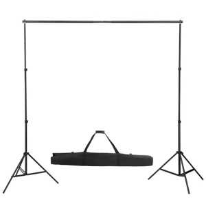 Sistem de suport fundal, 600 x 300 cm, negru - Img 3