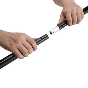 Sistem de suport fundal, 600 x 300 cm, negru - Img 5