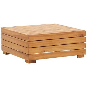 Taburet modular cu pernă, 1 buc., lemn masiv de acacia - Img 4