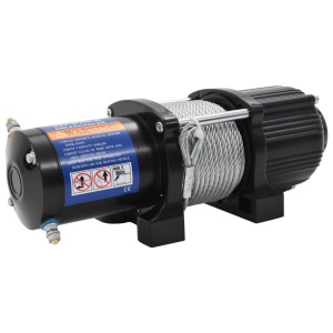 Troliu electric cu telecomandă, 12 V, 2040 kg - Img 2
