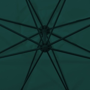 Umbrelă cantilever 3,5 m, Verde - Img 2