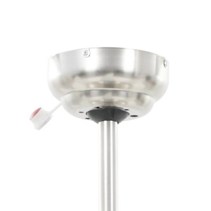 Ventilator tavan decorativ cu iluminare, 128 cm, alb - Img 10