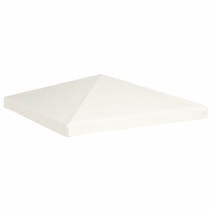 Acoperiș de pavilion, 310 g/m², alb crem, 3 x 3 m - Img 4