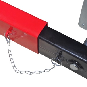 Adaptor pentru cric tip crocodil 2 tone, roșu - Img 3