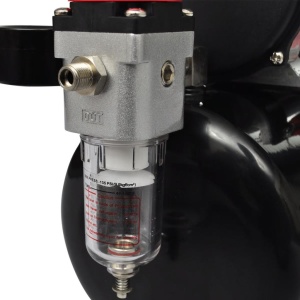 Airbrush Set compresor aerograf cu 2 pistoale - Img 5