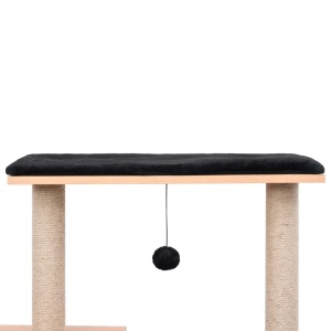 Ansamblu pentru pisici, covoraș din funie de sisal, 104 cm - Img 6