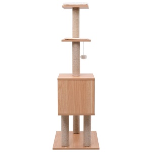Ansamblu pentru pisici, covoraș din funie de sisal, 123 cm - Img 8
