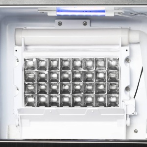 Aparat de făcut cuburi de gheață, negru, 420 W, 45 kg / 24 h - Img 3