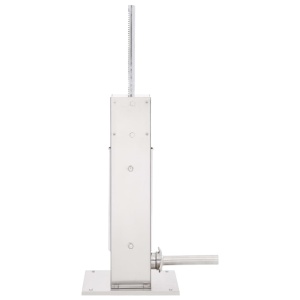 Aparat de umplut cârnați manual, argintiu, 5 L, oțel inoxidabil - Img 4