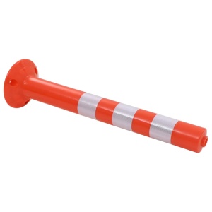 Baliză control trafic, 2 buc., plastic, 75 cm - Img 4