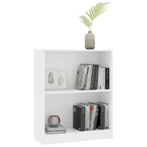 Bibliotecă, alb, 60 x 24 x 74,5 cm, PAL - Img 3