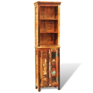 Bibliotecă din lemn reciclat vintage - Img 10