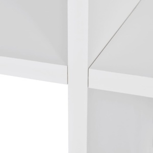 Bibliotecă in trepte / Raft de expunere 142 cm Alb - Img 8