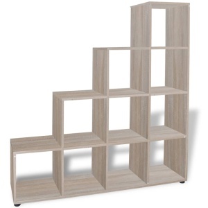 Bibliotecă in trepte / Raft de expunere 142 cm Stejar - Img 4