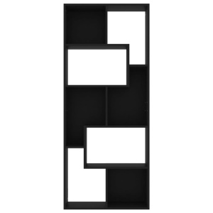 Bibliotecă, negru, 67 x 24 x 161 cm, PAL - Img 6