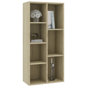 Bibliotecă, stejar Sonoma, 50 x 25 x 106 cm, PAL - Img 3