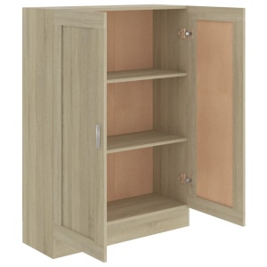 Bibliotecă, stejar Sonoma, 82,5 x 30,5 x 115 cm, PAL - Img 8
