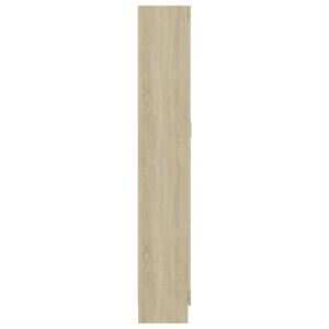 Bibliotecă, stejar Sonoma, 82,5 x 30,5 x 185,5 cm, PAL - Img 6
