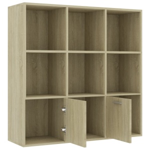 Bibliotecă, stejar Sonoma, 98 x 30 x 98 cm, PAL - Img 5