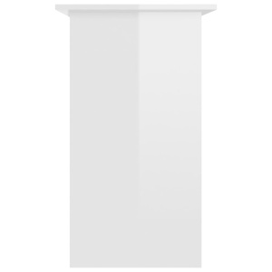 Birou, alb extralucios, 80 x 45 x 74 cm, PAL - Img 5