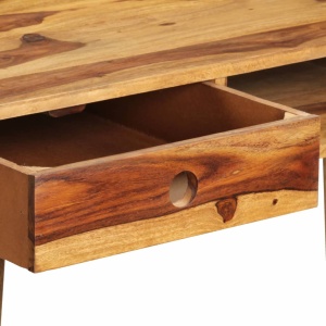 Birou de scris, 110 x 55 x 76 cm, lemn masiv de palisandru - Img 8