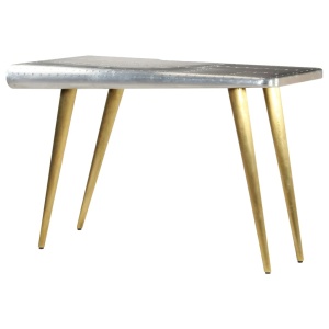 Birou de scris aviator vintage, stil aviație, 120x60x76 cm - Img 2