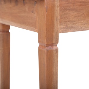 Birou de scris cu sertare, 90x50x101 cm, lemn masiv reciclat - Img 7