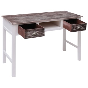 Birou de scris, maro, 110 x 45 x 76 cm, lemn - Img 2