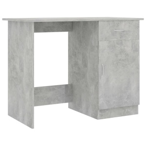 Birou, gri beton, 100 x 50 x 76 cm, PAL - Img 2