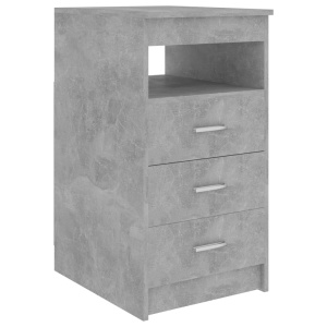 Birou, gri beton, 140 x 50 x 76 cm, PAL - Img 6