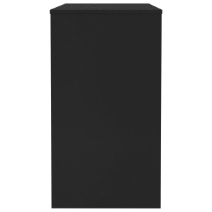 Birou, negru, 90 x 40 x 72 cm, PAL - Img 5