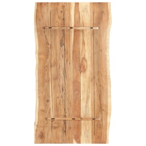 Blat de masă, 120x60x3,8 cm, lemn masiv de acacia - Img 2