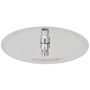 Cap de duș rotund tip ploaie, oțel inoxidabil, 25 cm - Img 4