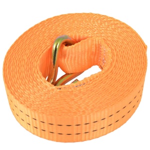 Chingi fixare cu clichet, 10 buc, 1 tonă, 6mx38 mm, portocaliu - Img 3