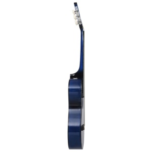 Chitară acustică occidentală, cu 6 corzi, 38", albastru ombre - Img 3
