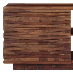 Comodă TV, 120 x 30 x 40 cm, lemn masiv de sheesham - Img 6
