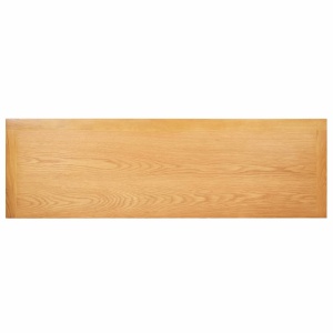 Comodă TV, 120 x 35 x 48 cm, lemn masiv de stejar - Img 2