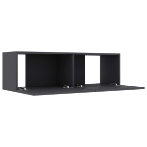 Comodă TV, gri, 100 x 30 x 30 cm, PAL - Img 8