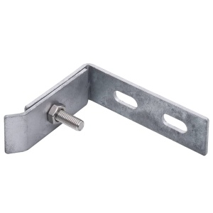Conector de colț de perete, 10 seturi, argintiu - Img 2