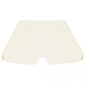 Copertină de rezervă leagăn grădină, crem, 226x186 cm, 270 g - Img 4