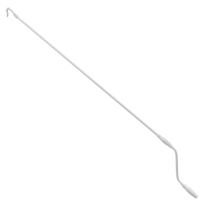 Copertină manuală tip casetă, albastru și alb, 450 x 300 cm - Img 7