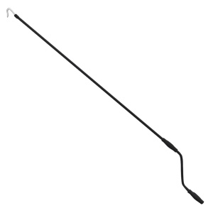 Copertină manuală tip casetă, albastru și alb, 450 x 300 cm - Img 7