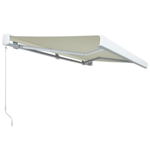 Copertină manuală tip casetă, crem, 300 x 250 cm - Img 3