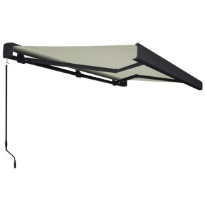 Copertină manuală tip casetă, crem, 300 x 250 cm - Img 3