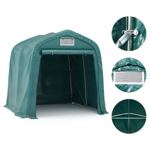 Cort de garaj, verde, 1,6 x 2,4 m, PVC - Img 7