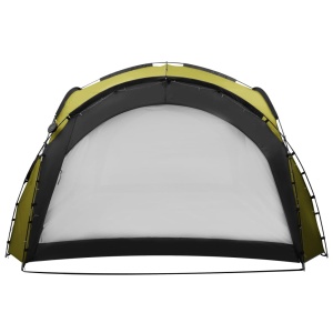 Cort de petrecere cu LED și 4 pereți, verde, 3,6 x 3,6 x 2,3 m - Img 5