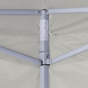 Cort de petrecere pliabil cu 4 pereți, crem, 2 x 2 m, oțel - Img 2
