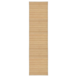 Covor din bambus, natural, 80 x 300 cm
